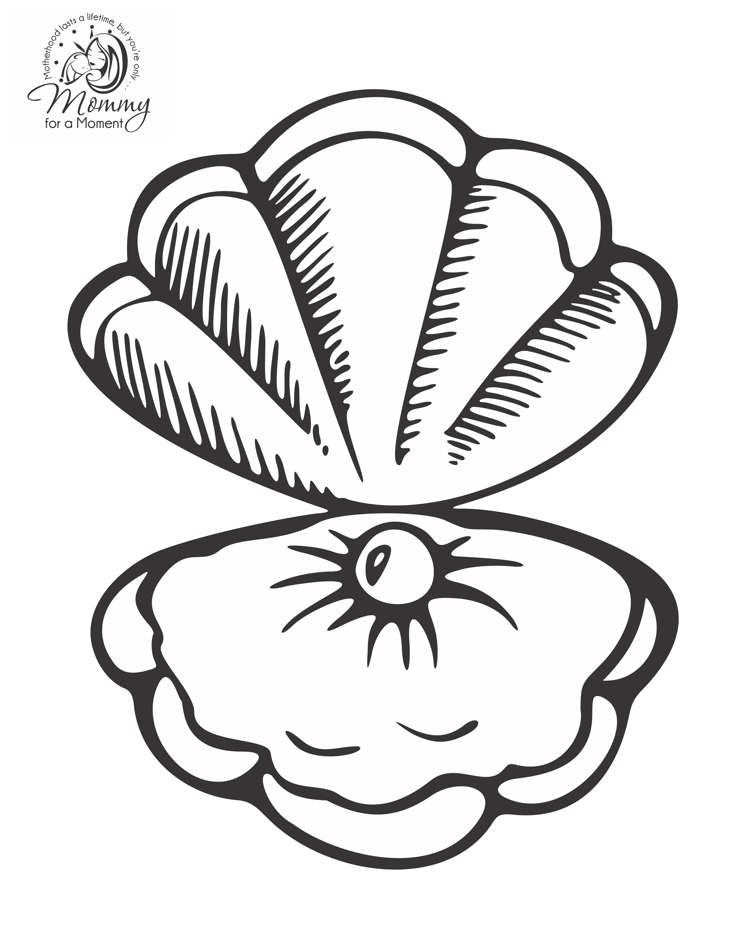 Dessin à colorier: Coquillage (Nature et saisons) #163223 - Coloriages à Imprimer Gratuits