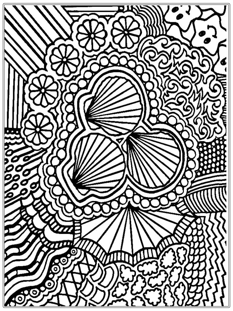 Dessin à colorier: Coquillage (Nature et saisons) #163293 - Coloriages à Imprimer Gratuits