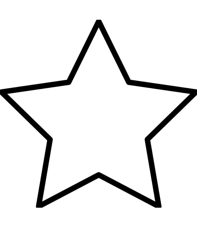 Coloriage gratuit Étoiles #177539 de la collection Nature et saisons à imprimer