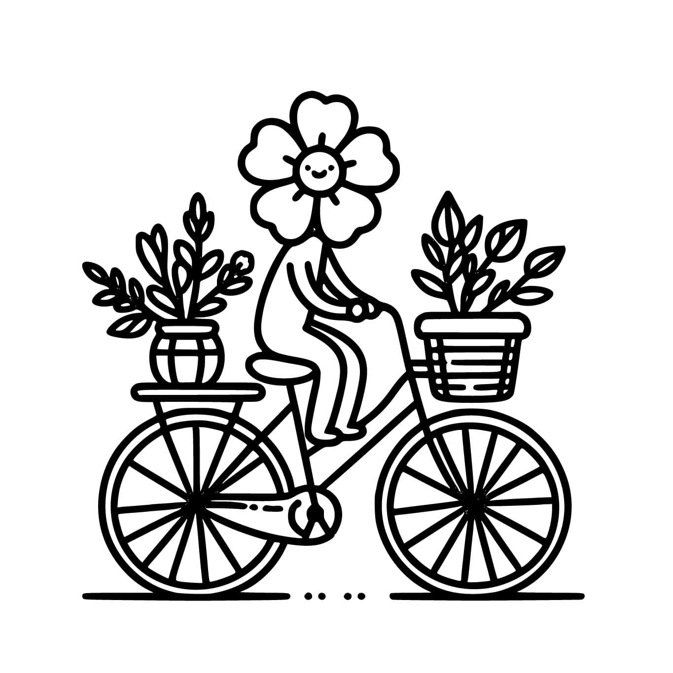 Coloriage gratuit Fleur #213410 de la collection Nature et saisons à imprimer