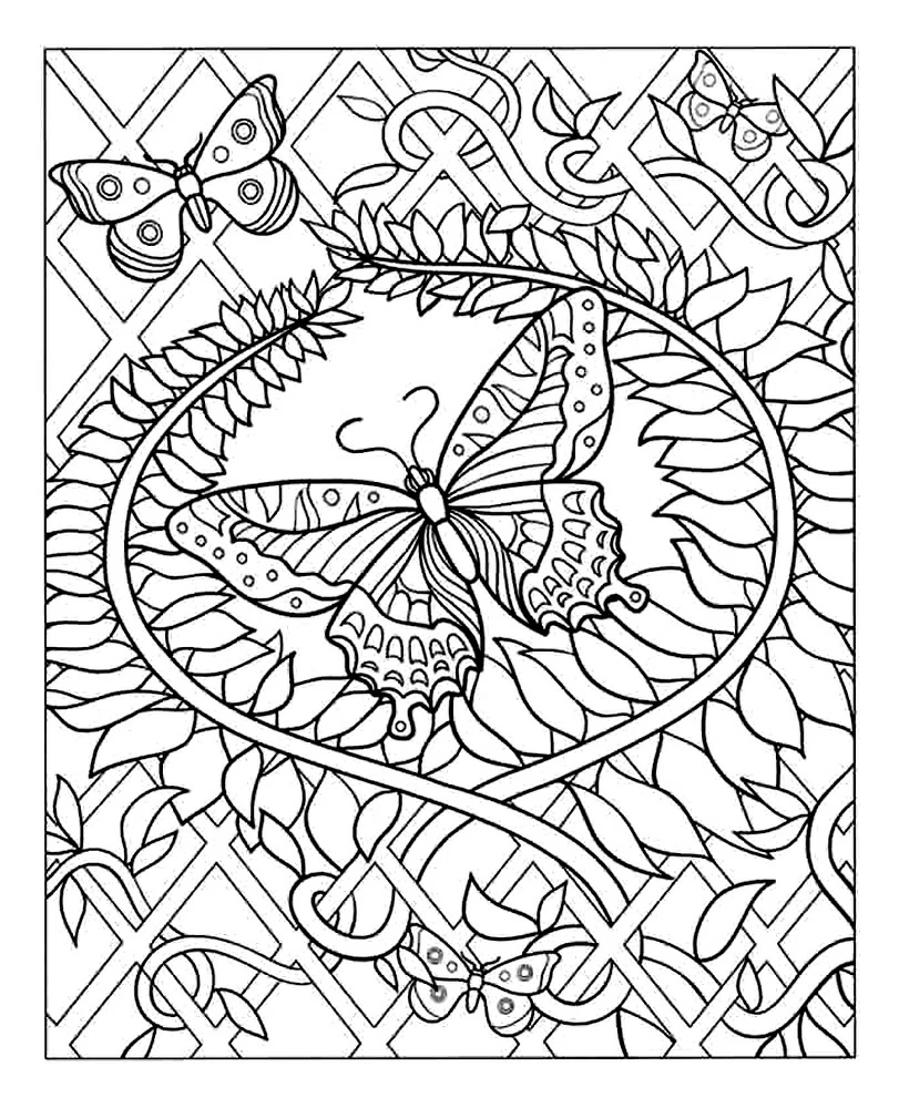 Coloriage gratuit Fleurs #155087 de la collection Nature et saisons à imprimer