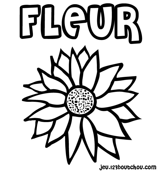 Dessin à colorier: Fleurs (Nature et saisons) #155132 - Coloriages à Imprimer Gratuits