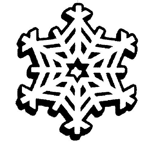 Dessin à colorier: Flocon de Neige (Nature et saisons) #160474 - Coloriages à Imprimer Gratuits