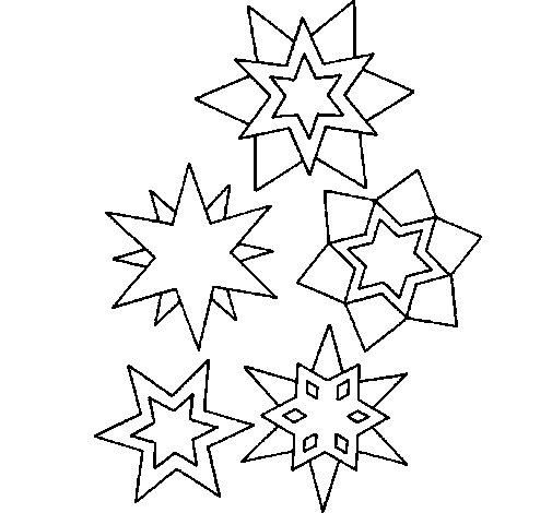 Dessin à colorier: Flocon de Neige (Nature et saisons) #160492 - Coloriages à Imprimer Gratuits