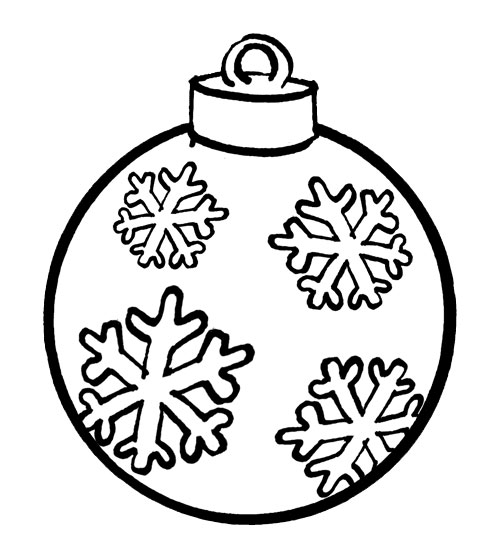 Dessin à colorier: Flocon de Neige (Nature et saisons) #160496 - Coloriages à Imprimer Gratuits