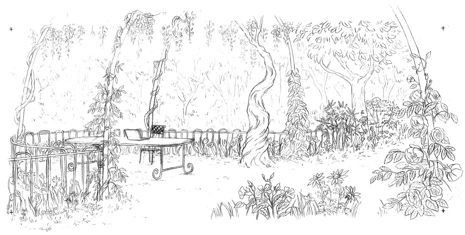 Coloriage gratuit Jardin #166355 de la collection Nature et saisons à imprimer