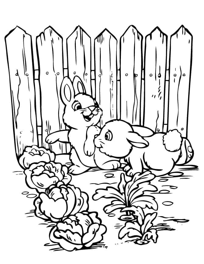 Dessin Jardin #180046 à colorier de la série Nature et saisons, gratuit à télécharger et imprimer