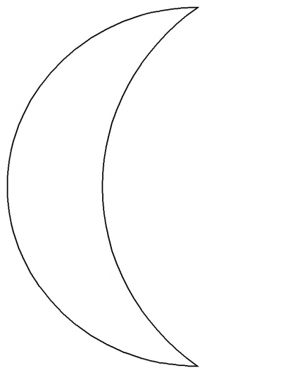Dessin à colorier: Lune (Nature et saisons) #155685 - Coloriages à Imprimer Gratuits