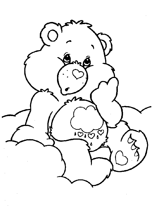 Dessin à colorier: Nuage (Nature et saisons) #157329 - Coloriages à Imprimer Gratuits