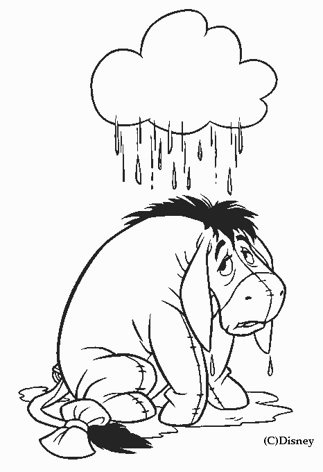 Coloriage gratuit Nuage #157441 de la collection Nature et saisons à imprimer
