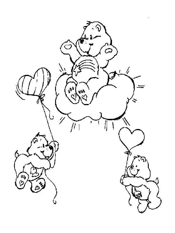 Coloriage gratuit Nuage #157447 de la collection Nature et saisons à imprimer