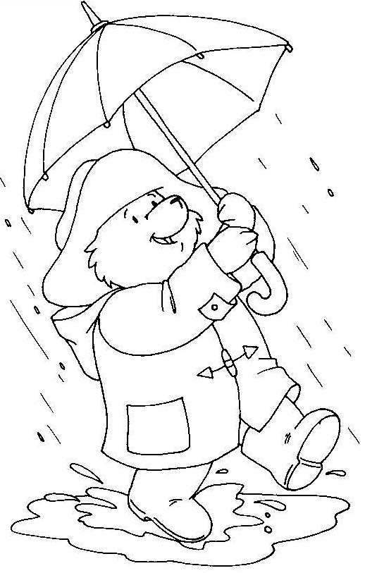 Coloriage gratuit Pluie #158317 de la collection Nature et saisons à imprimer