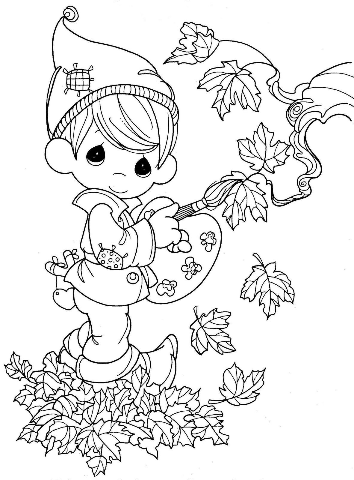 Dessin à colorier: Saison Automne (Nature et saisons) #164041 - Coloriages à Imprimer Gratuits