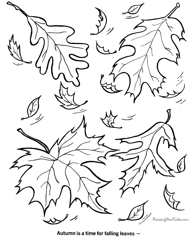Coloriage gratuit Saison Automne #164048 de la collection Nature et saisons à imprimer