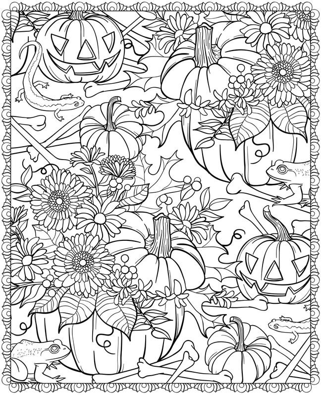 Dessin à colorier: Saison Automne (Nature et saisons) #164130 - Coloriages à Imprimer Gratuits
