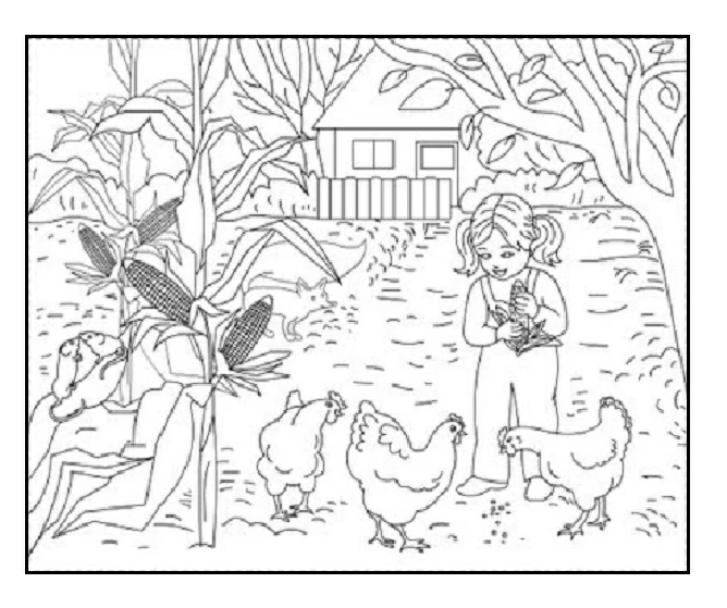 Dessin à colorier Saison Automne #164157 issu de la collection Nature et saisons, prêt à imprimer