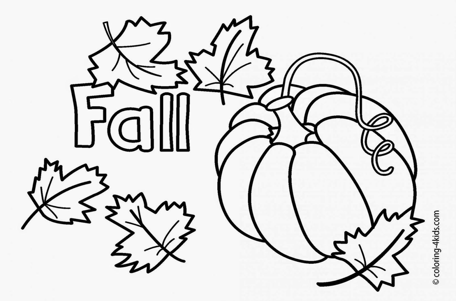 Dessin à colorier: Saison Automne (Nature et saisons) #164311 - Coloriages à Imprimer Gratuits