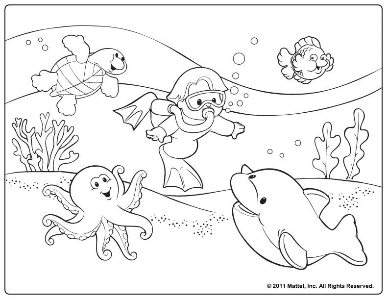 Dessin à colorier: Saison Été (Nature et saisons) #165104 - Coloriages à Imprimer Gratuits