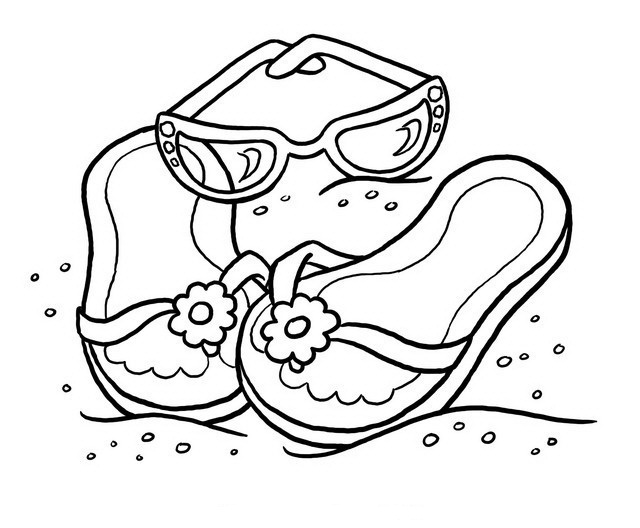 Dessin à colorier: Saison Été (Nature et saisons) #165142 - Coloriages à Imprimer Gratuits