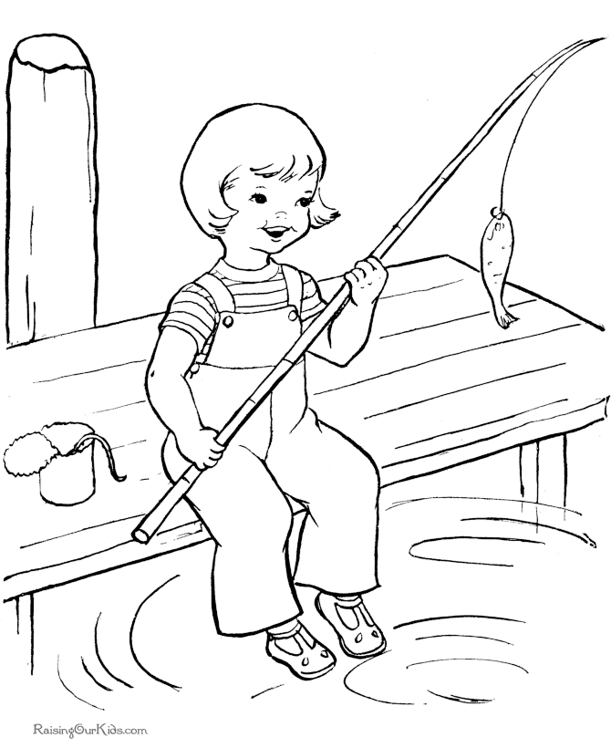 Dessin à colorier: Saison Été (Nature et saisons) #165172 - Coloriages à Imprimer Gratuits