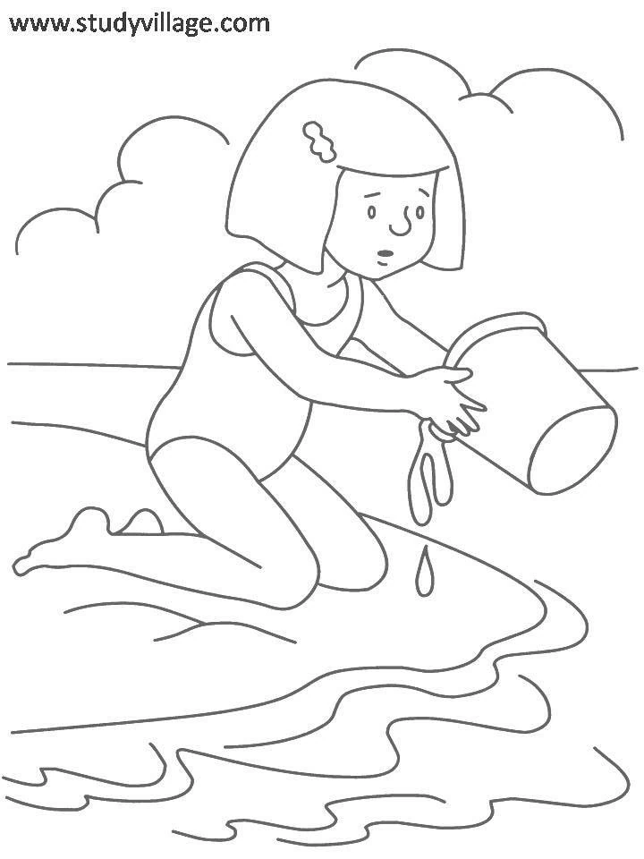 Page de coloriage Saison Été #165227, collection Nature et saisons, à imprimer et colorier