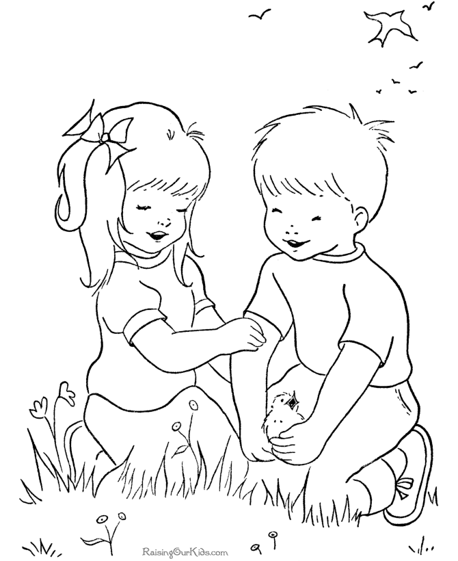 Dessin à colorier: Saison Été (Nature et saisons) #165241 - Coloriages à Imprimer Gratuits