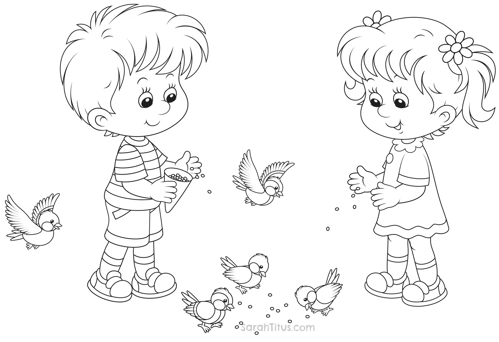 Dessin à colorier: Saison Été (Nature et saisons) #165344 - Coloriages à Imprimer Gratuits