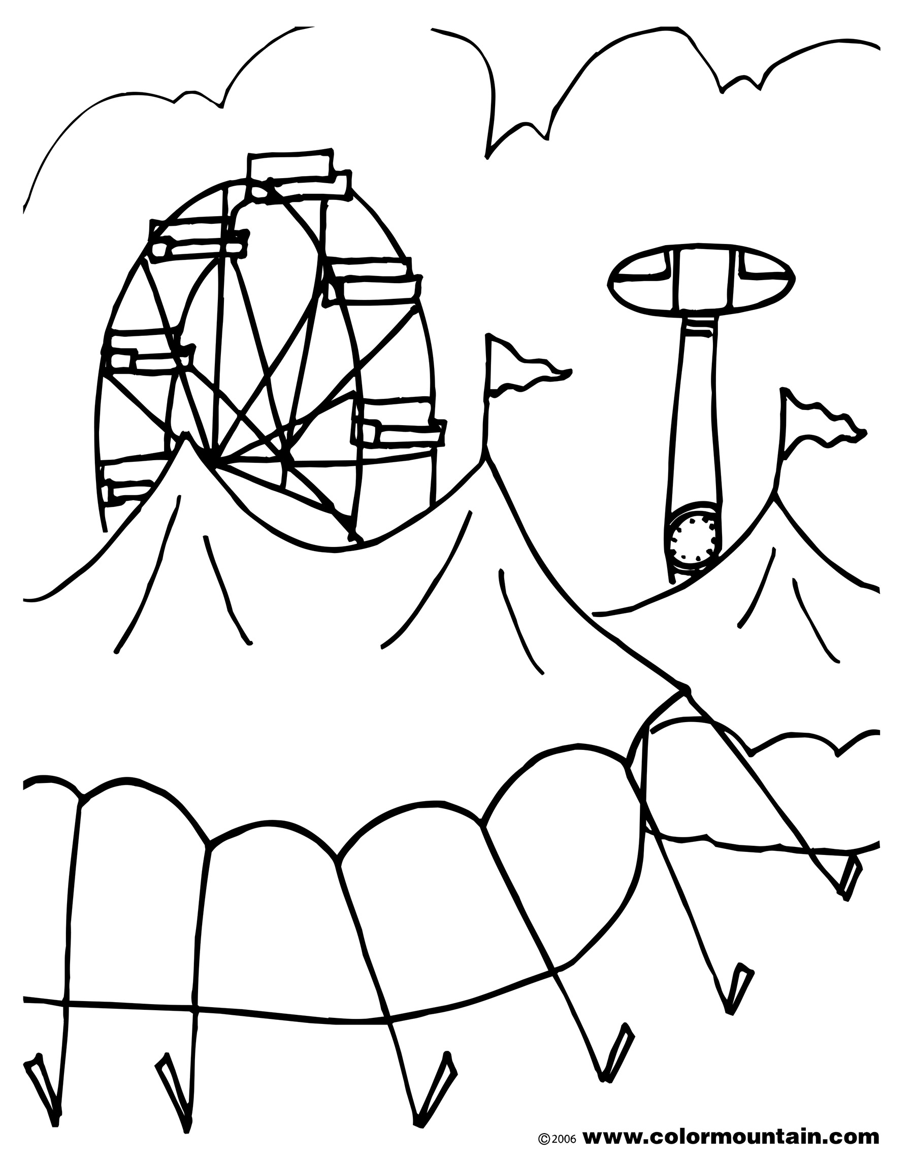 Dessin à colorier: Saison Été (Nature et saisons) #165431 - Coloriages à Imprimer Gratuits
