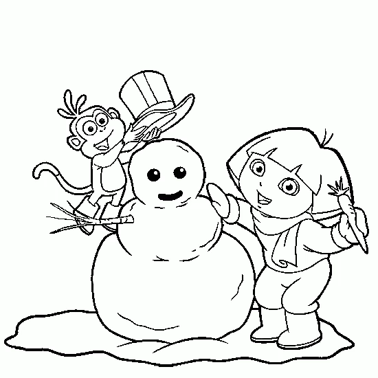 Coloriage gratuit pour enfants et adultes Saison Hiver #164474, collection Nature et saisons Coloriage gratuit pour enfants et adultes Saison Hiver #164474, collection Nature et saisons