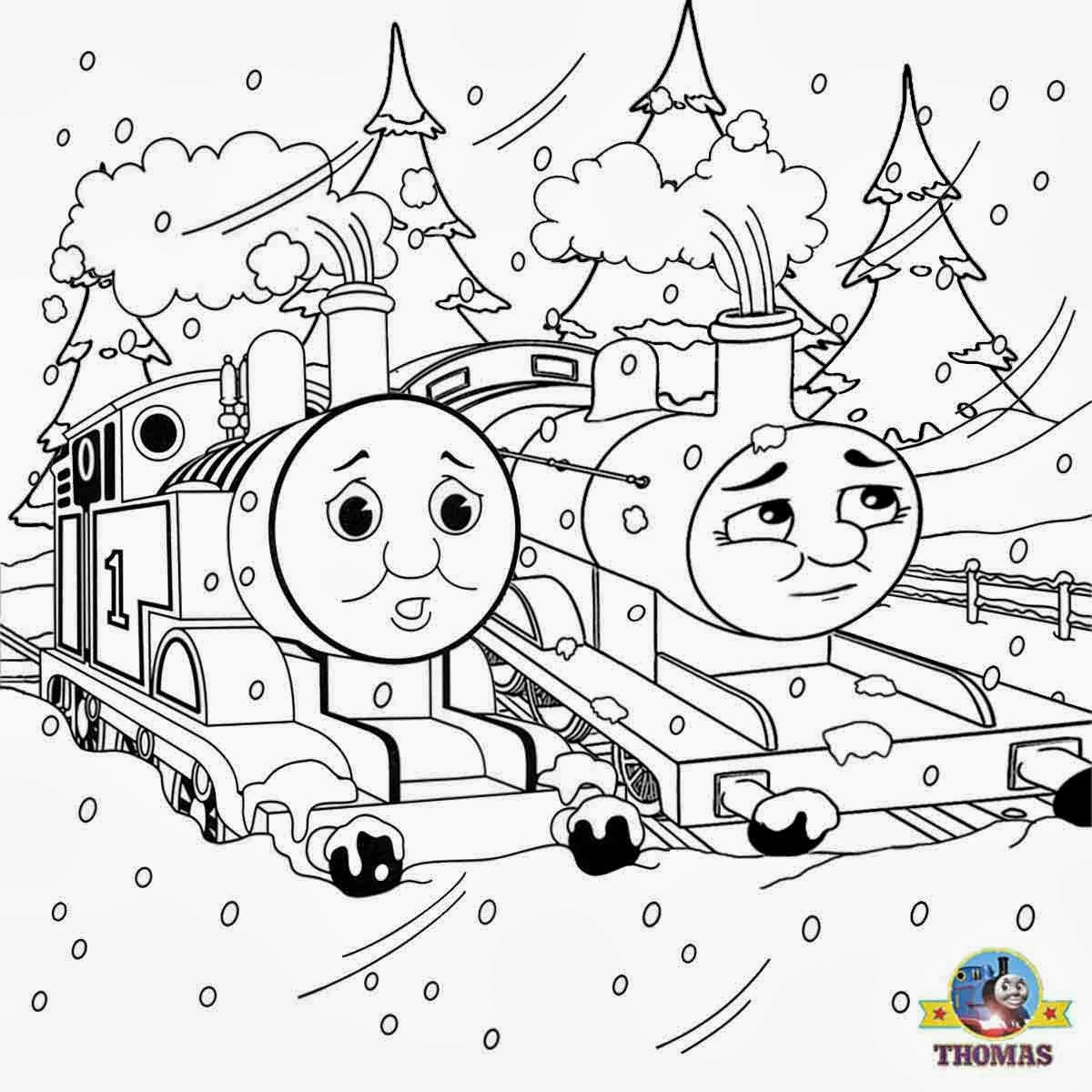 Coloriage à imprimer Saison Hiver #164724 de la série Nature et saisons, gratuit pour enfants et adultes