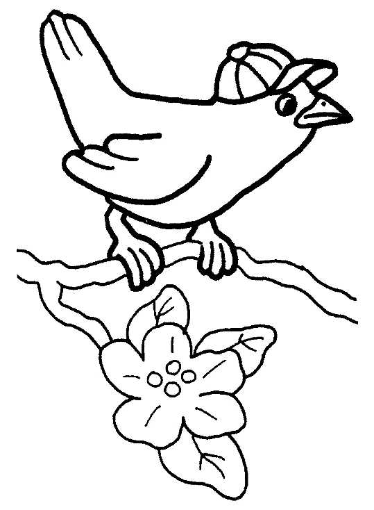 Coloriage gratuit Saison Printemps #164864 de la collection Nature et saisons à imprimer