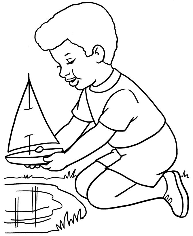 Coloriage gratuit Saison Printemps #164866 de la collection Nature et saisons à imprimer