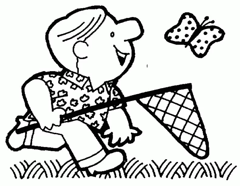 Coloriage gratuit Saison Printemps #164880 de la collection Nature et saisons à imprimer