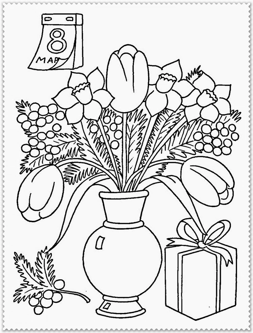 Coloriage gratuit Saison Printemps #164888 de la collection Nature et saisons à imprimer