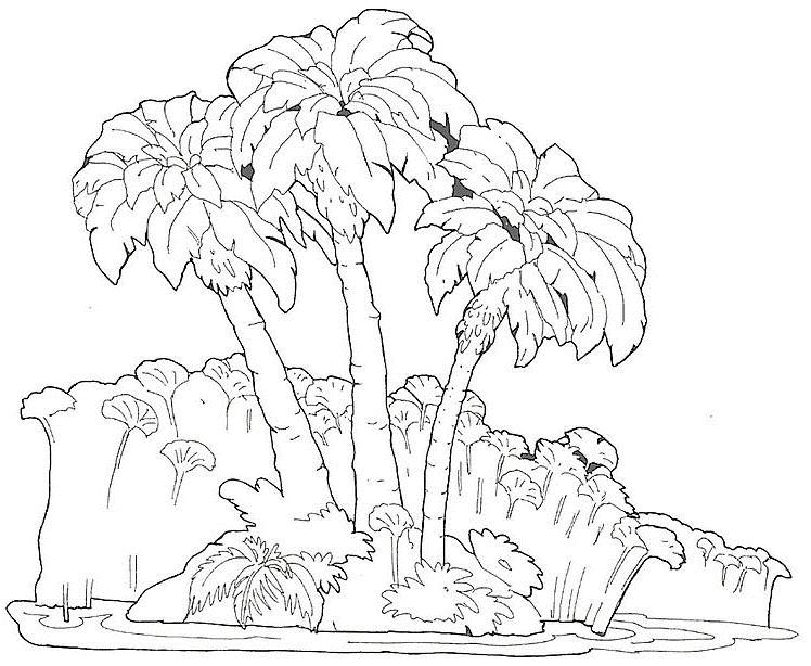 Dessin à colorier: Arbre (Nature) #154740 - Coloriages à Imprimer Gratuits