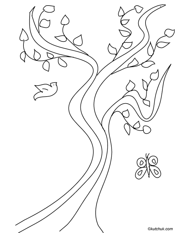 Dessin à colorier: Arbre (Nature) #154748 - Coloriages à Imprimer Gratuits