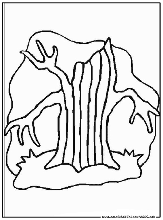 Dessin à colorier: Arbre (Nature) #154778 - Coloriages à Imprimer Gratuits