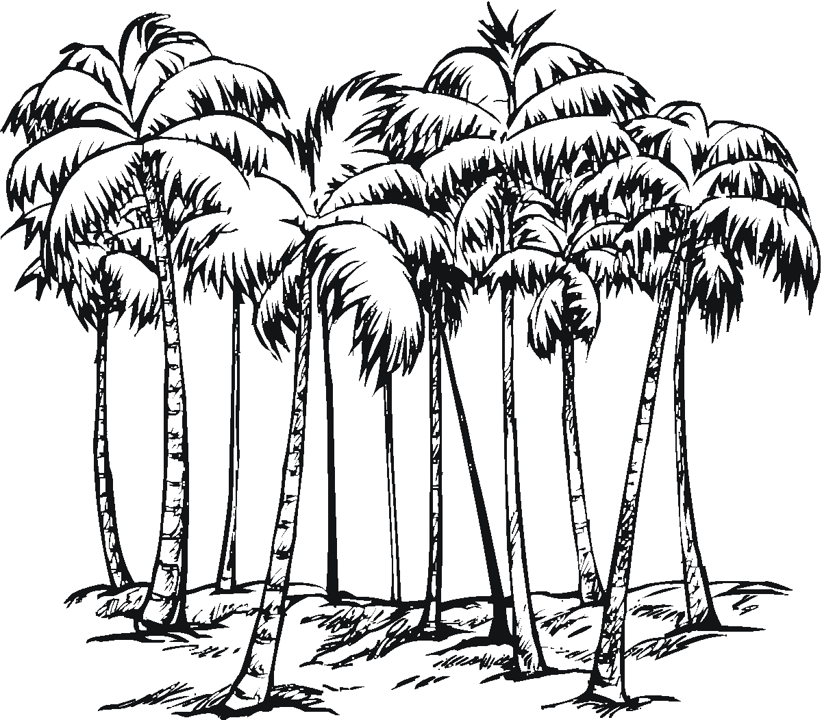 Dessin à colorier: Arbre (Nature) #154869 - Coloriages à Imprimer Gratuits