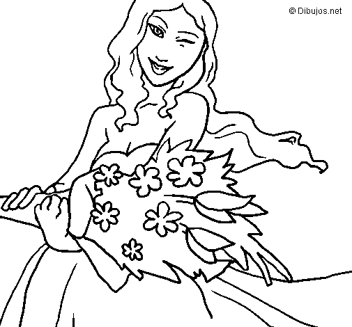 Dessin à colorier: Bouquet de fleurs (Nature) #160893 - Coloriages à Imprimer Gratuits