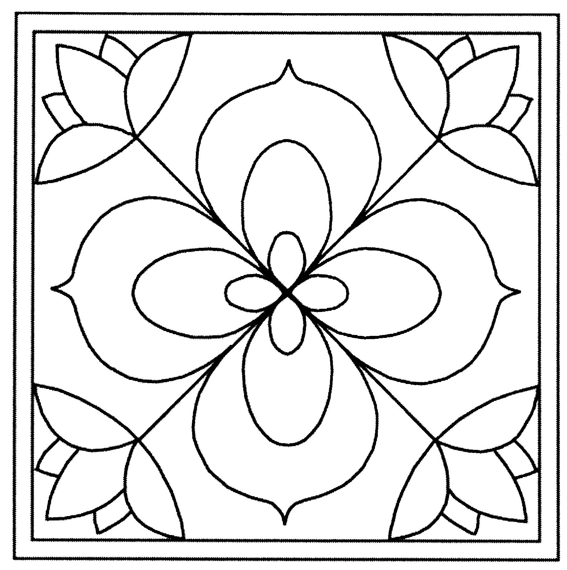 Dessin à colorier: Fleurs (Nature) #155022 - Coloriages à Imprimer Gratuits