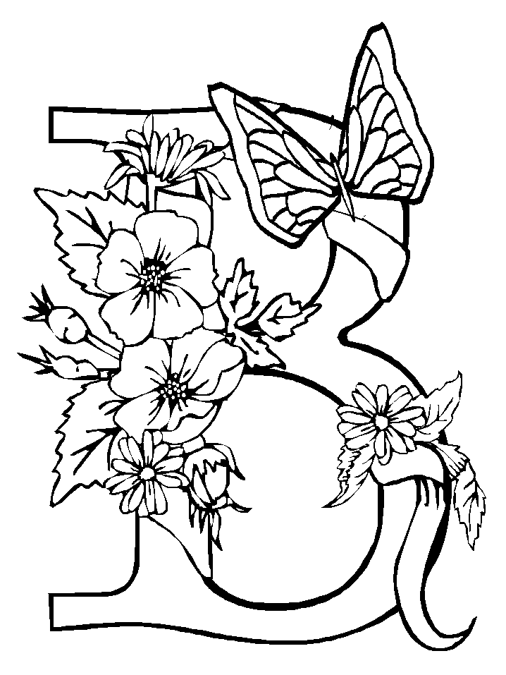 Dessin à colorier: Fleurs (Nature) #155059 - Coloriages à Imprimer Gratuits