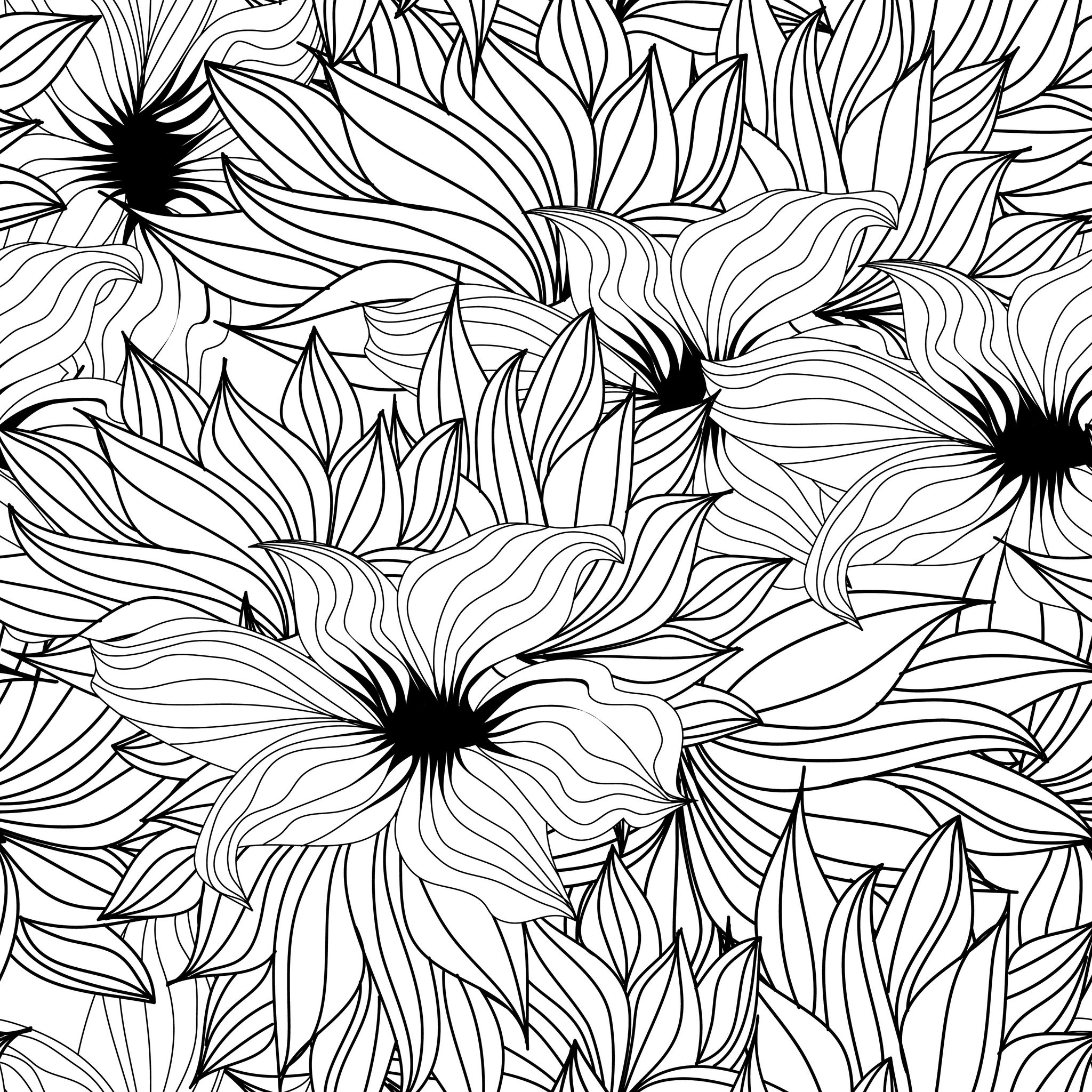 Dessin à colorier: Fleurs (Nature) #155107 - Coloriages à Imprimer Gratuits