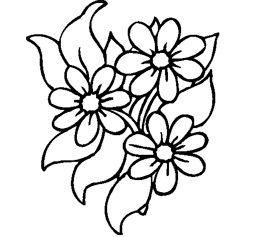 Dessin à colorier: Fleurs (Nature) #155138 - Coloriages à Imprimer Gratuits