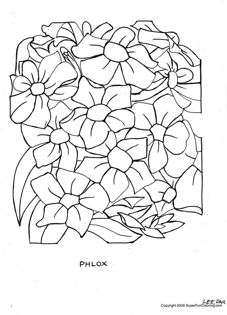 Dessin à colorier: Fleurs (Nature) #155157 - Coloriages à Imprimer Gratuits