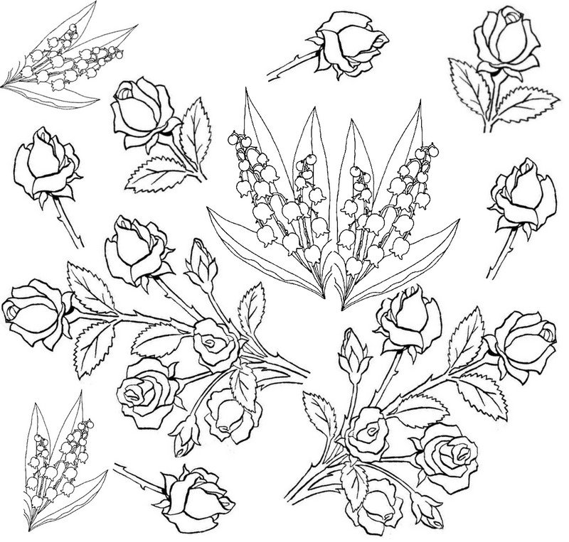 Dessin à colorier: Fleurs (Nature) #155161 - Coloriages à Imprimer Gratuits