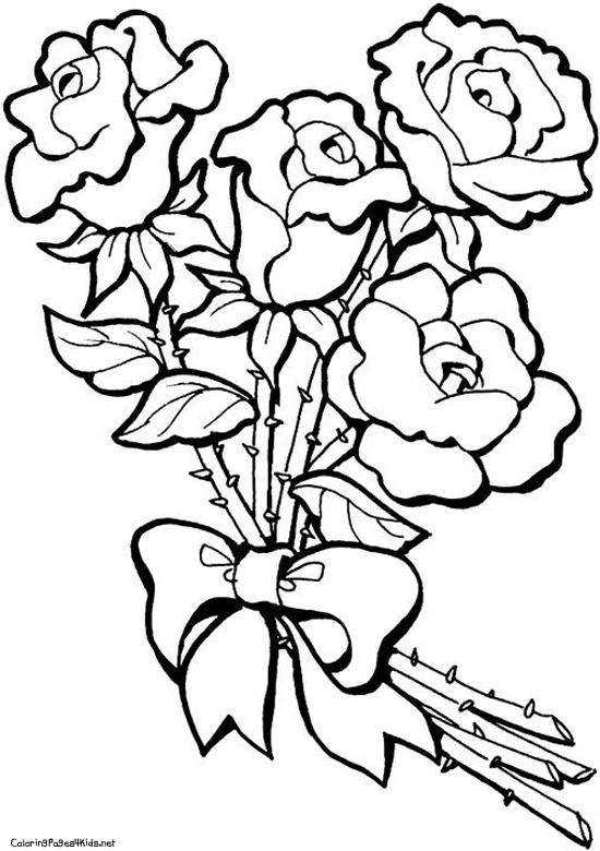 Dessin à colorier: Fleurs (Nature) #155230 - Coloriages à Imprimer Gratuits