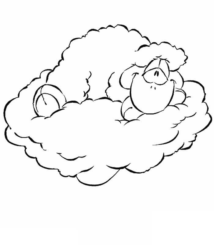 Dessin à colorier: Nuage (Nature) #157379 - Coloriages à Imprimer Gratuits