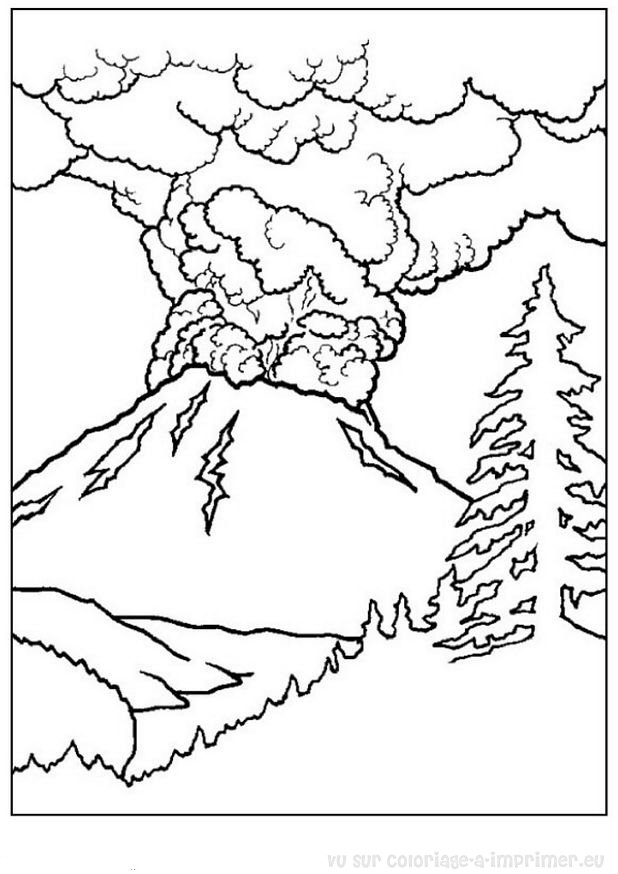 Dessin à colorier: Paysage (Nature) #165784 - Coloriages à Imprimer Gratuits