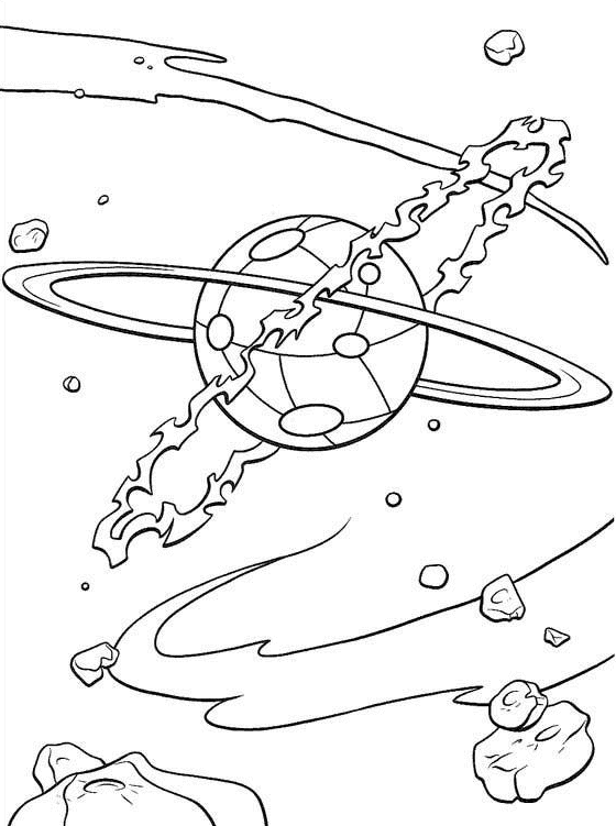 Dessin à colorier: Planète (Nature) #157617 - Coloriages à Imprimer Gratuits