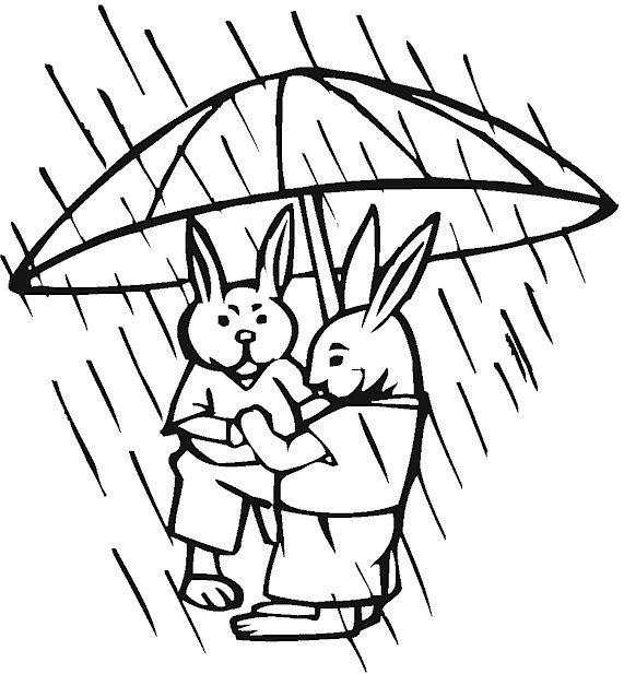 Dessin à colorier: Pluie (Nature) #158372 - Coloriages à Imprimer Gratuits